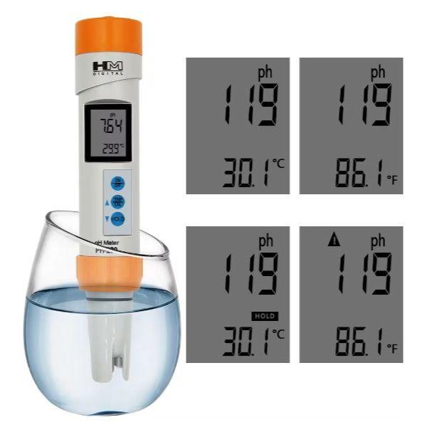 HM DIGITAL PH-200 เครื่องวัดค่าความเป็นกรดด่าง │pH Meter